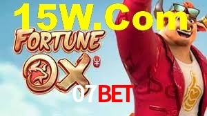 07Bet: Jogos de Caça-Níqueis-Altas Recompensas, Roleta-Velocidade, Blackjack-Desafios Máximos